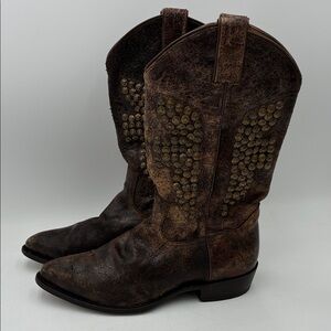 Frye Women’s Billy Studded Western Boots